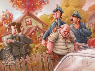 Картинка рисованные люди