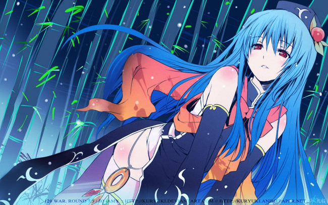 Обои картинки фото аниме, touhou