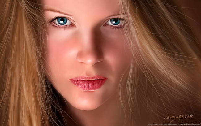 Обои картинки фото muse, рисованные