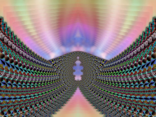 Картинка 3д графика fractal фракталы фрактал узор