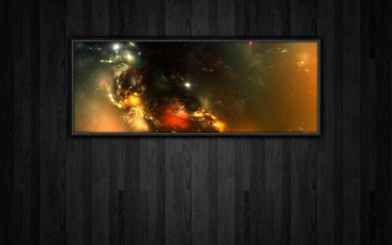 Картинка 3д графика textures текстуры паркет тёмный текстура космос доски