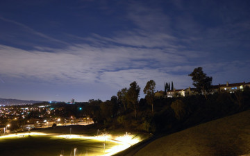 Картинка города огни ночного ночной город
