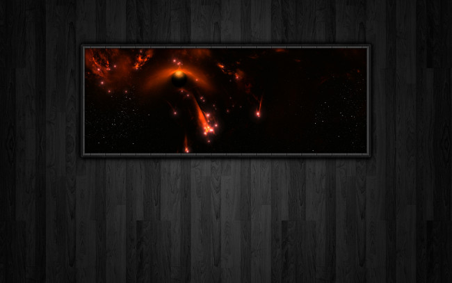 Обои картинки фото 3д, графика, textures, текстуры, доски, космос, текстура, тёмный, паркет