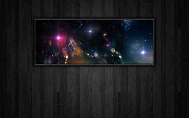 Обои картинки фото 3д, графика, textures, текстуры, паркет, доски, космос, текстура, тёмный