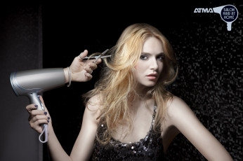 Картинка бренды другое рука фен девушка блондинка