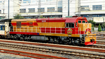 Картинка техника локомотивы железная дорога рельсы локомотив пути