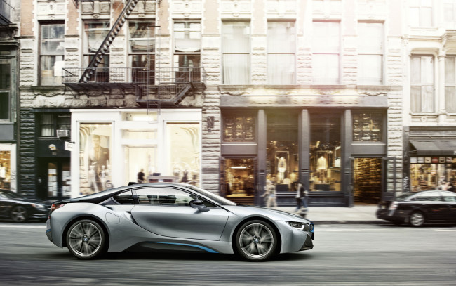 Обои картинки фото bmw, i8, автомобили, выставки, уличные, фото, bayerische, motoren, werke, ag, мотоциклы, германия