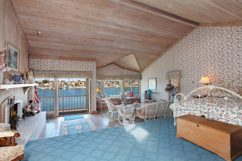 Картинка интерьер гостиная дизайн стол кровать мебель