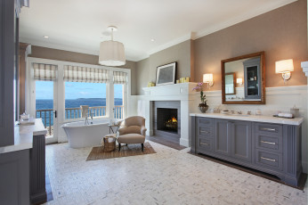 Картинка интерьер ванная+и+туалетная+комнаты дизайн стиль ванная