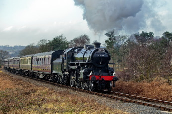 Картинка техника паровозы паровоз дорога железная