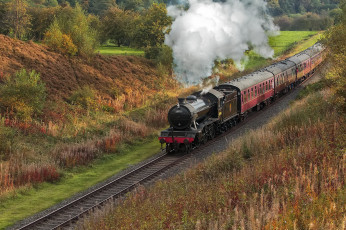 Картинка техника паровозы паровоз дорога железная