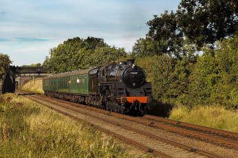 обоя техника, паровозы, паровоз, дорога, железная