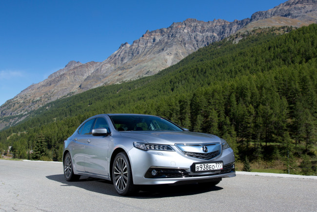 Обои картинки фото автомобили, acura, cis-spec, 2-4l, tlx, 2014г, светлый
