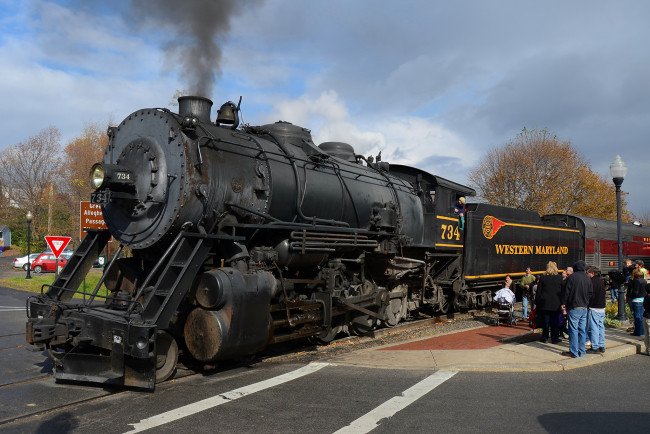 Обои картинки фото техника, паровозы, железная, дорога, паровоз