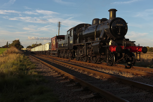 Обои картинки фото техника, паровозы, железная, паровоз, дорога