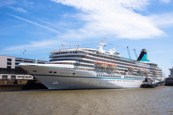 Картинка artania корабли лайнеры лайнер круизный