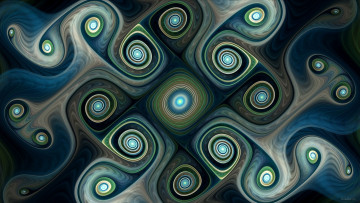 Картинка 3д+графика фракталы+ fractal цвета фон узор