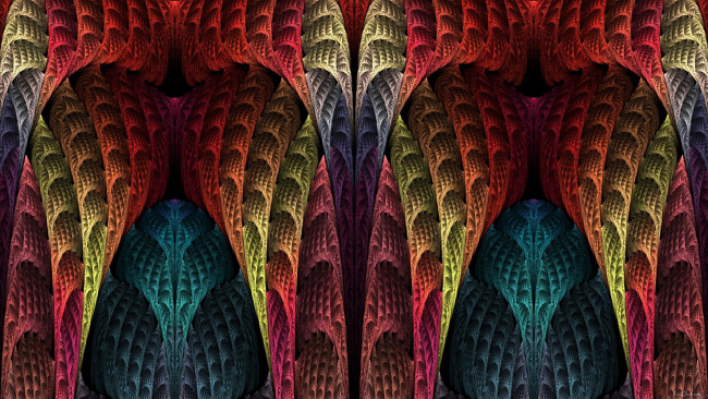 Обои картинки фото 3д графика, фракталы , fractal, цвета, фон, узор