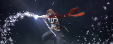 Картинка 3д+графика фантазия+ fantasy оружие фон взгляд парень