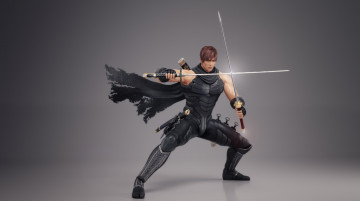 Картинка 3д+графика фантазия+ fantasy оружие взгляд фон парень