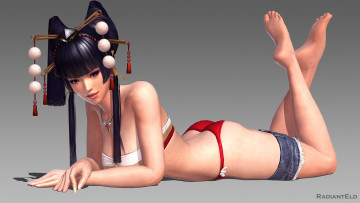 Картинка 3д+графика аниме+ anime фон взгляд девушка