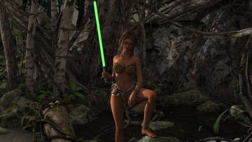 Картинка 3д+графика фантазия+ fantasy девушка фон взгляд