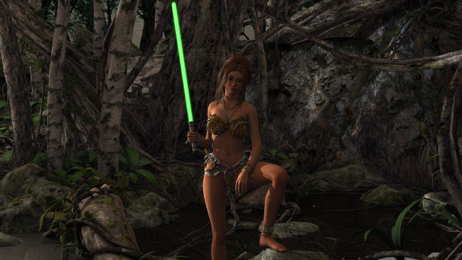 Обои картинки фото 3д графика, фантазия , fantasy, девушка, фон, взгляд