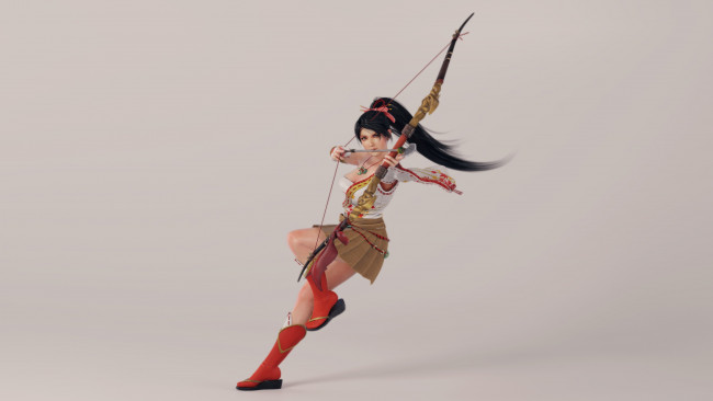 Обои картинки фото 3д графика, фантазия , fantasy, фон, взгляд, девушка