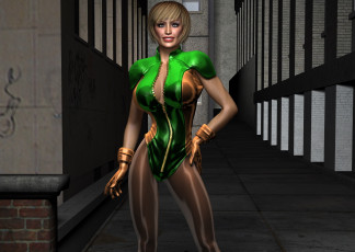 Картинка 3д+графика люди+ people фон взгляд девушка