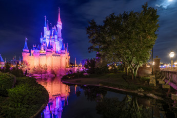 Картинка magic+kingdom города диснейленд королевство магия волшебство