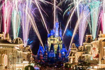 Картинка magic+kingdom города диснейленд магия волшебство королевство