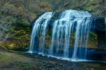 Картинка природа водопады простор