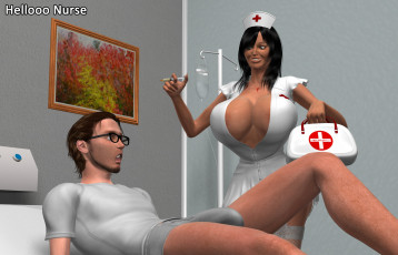 Картинка 3д+графика люди+ people фон взгляд девушка