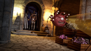 Картинка 3д+графика фантазия+ fantasy фон взгляд девушка