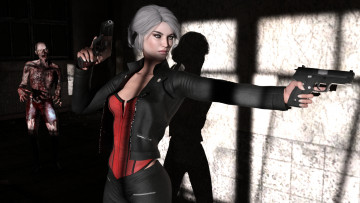 Картинка 3д+графика фантазия+ fantasy фон взгляд девушка