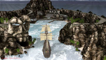 Картинка 3д+графика фантазия+ fantasy isabis elf pirate