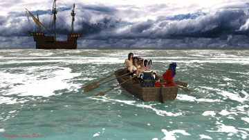 Картинка 3д+графика фантазия+ fantasy isabis elf pirate