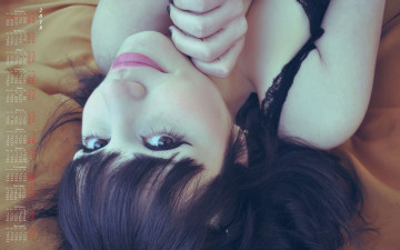 Картинка календари девушки лицо взгляд