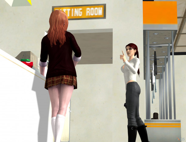 Обои картинки фото 3д графика, люди , people, парень, фон, взгляд, девушка