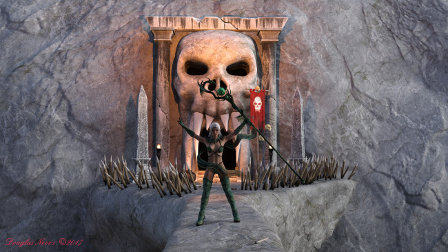 Обои картинки фото 3д графика, эльфы , elves, эльфийка, фон, взгляд