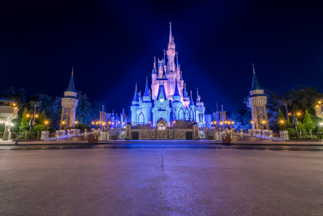 Обои картинки фото magic kingdom, города, диснейленд, королевство, магия, волшебство