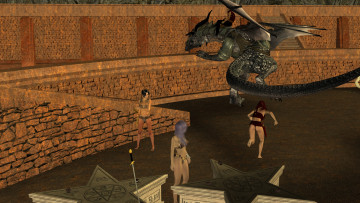 Картинка 3д+графика фантазия+ fantasy фон взгляд девушка