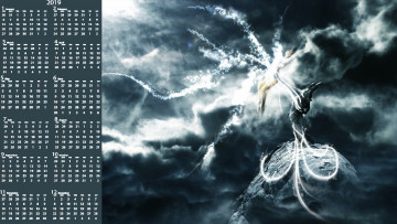 Картинка календари фэнтези призрак девушка