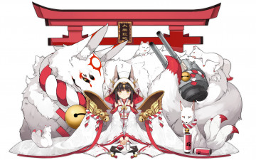 Картинка аниме azur+lane девочка