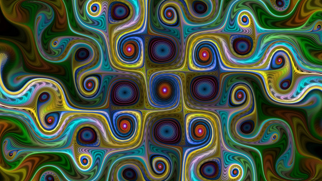 Обои картинки фото 3д графика, фракталы , fractal, цвет, фон, узор
