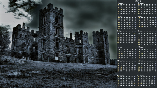 Обои картинки фото календари, города, замок, дворец