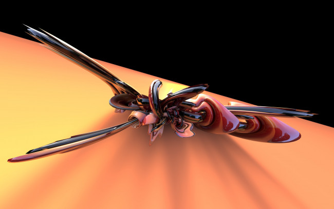 Обои картинки фото 3д графика, абстракция , abstract, насекомое