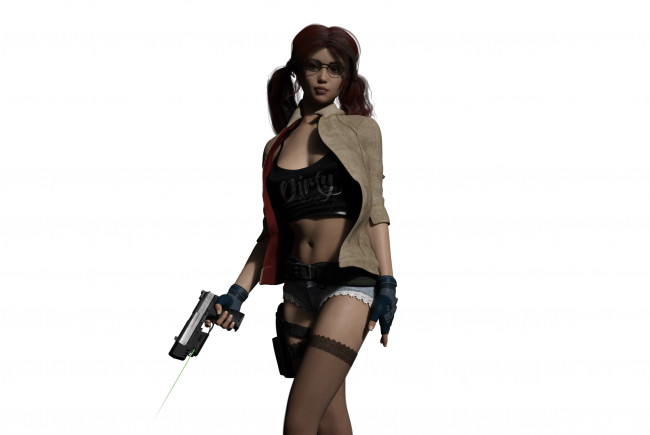 Обои картинки фото 3д графика, фантазия , fantasy, фон, взгляд, девушка