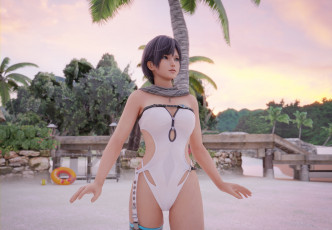 Картинка 3д+графика люди+ people взгляд фон девушка