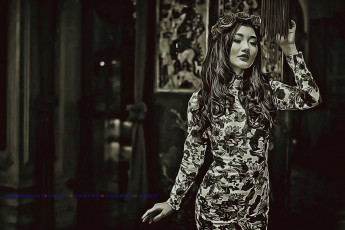 Картинка календари компьютерный+дизайн девушка взгляд женщина calendar 2019 венок цветы